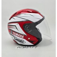 [ HELMET ] SHOEI JSTREAM YAMAHA JS YAMAHA Helmet SHOEI PREMIUM (No kotak/beg/buku manual)