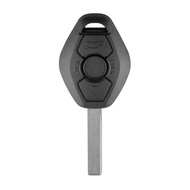 for BMW Car Key Fob Case for BMW E81 E46 E39 E60 E61 E63 E38 E83 Key Fob Replacement  3 Buttons Remo