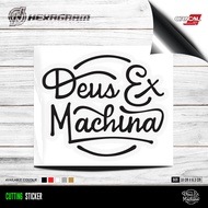 Cutting Sticker Deus ex Machina 02 Logo | Deus ex Machina 02 Logo Sticker