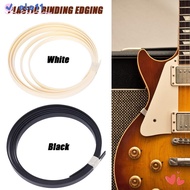 ELO11 2pcs Making Edging Strip ABS Accessories Guitar Bass Ukulele Plastic Binding Edging
