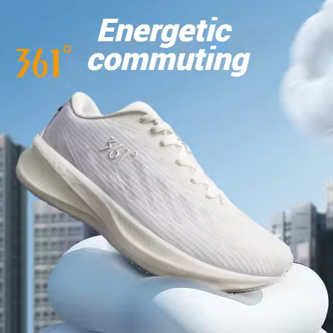 361 Degrees AirWing 5.0 Women Running Shoe Mesh Lightweight Trendy Cushioning Durable Versatile Stab