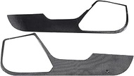 QHTZLC Car Sticker Soft Carbon Fiber Car Door Kick Mat Sticker Trim Door Panel Protection Accessorie