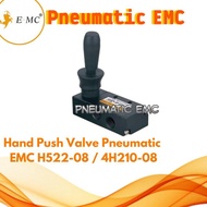 Emc H522-08/4H210-08 Pneumatic Hand Push Valve