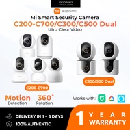 Xiaomi Mi Mijia Smart Home Camera C200/C300/C400/C500/C700/C300 Dual/C500 Dual | Smart CCTV | 1 Year