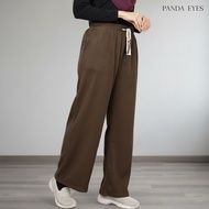 PANDAEYES CACABI Straight Palazzo Pants Women Loose Full Getah Elastic Stretch High Waist Casual Mus