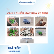 1-way valve/car washer pedal 11,5x18,7 - 12x14 - 12x17,5 - 12x18 - 12x26 - 12x26,5 - 13,5x18