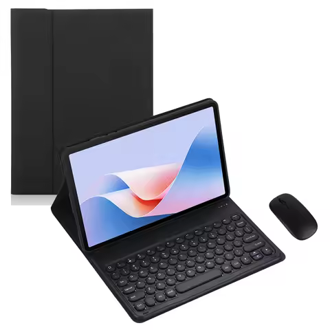 Detachable Round Keycap Bluetooth Keyboard Case for Samsung Galaxy Tab A 8inch SM-P205/P200 Tablet C