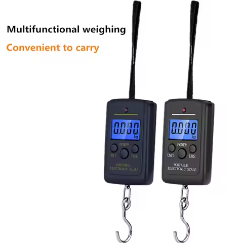 1PC Multifunctional Mini 40kg10g Electronic Hanging Fishing Luggage Balanca Portable Digital Handy P