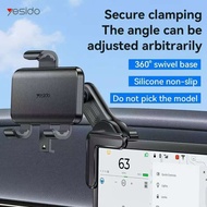 [ Aplus ]  YESIDO C250 Car Floating Screen Phone Clamp Holder / 360 Rotation