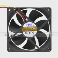 [Ready Stock] AVC 9025 12V 0.56A 9CM/cm 4 Wires High Air Volume Chassis Fan DS09225B12U