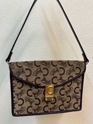 Vintage Celine C 扣馬車包 clutch