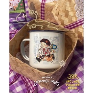 Yoongi Cat Team Enamel Mug | Bts Suga Merchandise | Bangtan Cup