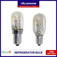 OMNI Refrigerator Light Bulb 10W 230V 60Hz | CRF-10W-E14 • CRF-10W-E12 | E14 E12 Himalayan Salt Lamp