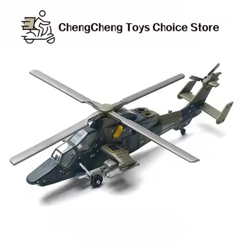 1:72 Creative Military Series Building Blocks The Tiger Style Dual Tasking EC-665 Helicopter Model D