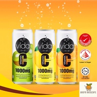 Vida C 1000mg Vitamin C 325ML HALAL ORANGE LEMON KIWI [READY STOCK]