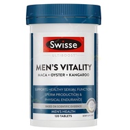SWISSE ULTIBOOST 男士活力雄風片 (瑪卡 生蠔 袋鼠精) 120粒裝Mens Vitality