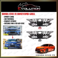 HONDA CIVIC FE HONEYCOMB GRILL TYPE R GRILL DECORATION