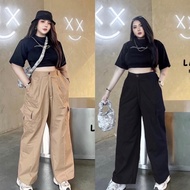 Big Size Cargo Pants Slack Plus