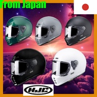Authentic HJC V10 Solid Full Face Helmet - Classic Design, Removable Liner, Ventilated, DOT Approved