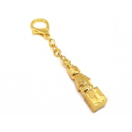 5 Element Pagoda With Tree Of Life Keychain - Feng Shui Cure