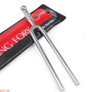 (rsx.my)Tuning Fork 440Hz A Tone Stainless Steel Violin Tuner Hammer Healing Sound Percussion