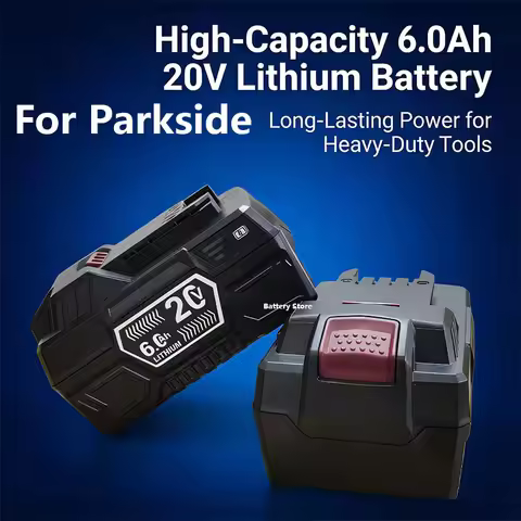 For Parkside 20V electric tool battery series PAP B1 B3 hand drill battery A3/PAP 208 A1 4.0Ah 6.0Ah