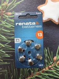 Pin trợ thính Renata - Nexcell PR48 (Pin 13 / 312) 6 viên (Nhập Khẩu Swiss - Japan)