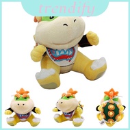 Baby Classic Bowser Jr 7" Plush Super Mario Bros Little Buddy Toy Koopa Stuffed