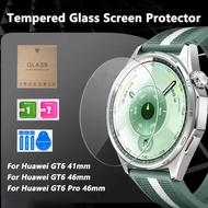 For Huawei GT6/GT6 Pro 41/46mm 9H Window Film - Full Cover, Anti-Scratch, Includes Tools
