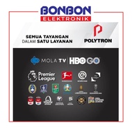 [ Baru] Polytron Mola Tv Streaming Device Pdb M11 4K Smart Android Box