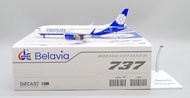 Ready Stock JC Wings Belarus Airlines B737 Max8 1: 200 EW-546PA Alloy Model