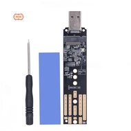 For NVME NGFF to USB3.1 M. 2 SSD Enclosure Dual Protocol Converter M2 SSD Adapter Case for 2230/2242