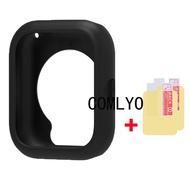 For H9 MAX Case Smart Watch Soft Protector Bumper Silicone Half Cover Screen Protector Film