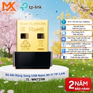 TP-Link TL-WN725N Nano – USB WiFi 150Mbps, Compact Design, Easy to Carry