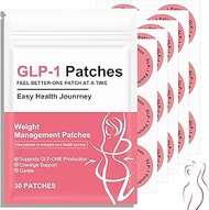 GLP-1 Patch - 8 Hour Long-Lasting Formula Support, Suitable for Men and Women's Body Care Patches, N