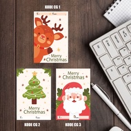 Christmas Xmas Greeting Card santa claus candy Greeting Card/Greeting Card/Gift Card/Special Days Card