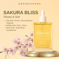 Silky Body Oil Sakura Bliss Hydrating Body Oil