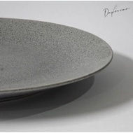 Gray Terazzo Salad plate / sharing plate / sharing plate / plate Diameter 21cm