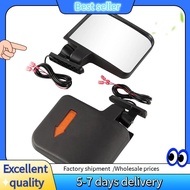 Golf Cart Side Mirrors with LED Turn Signal Light for Club Car EZGO Yamaha and Others Golf Cart
