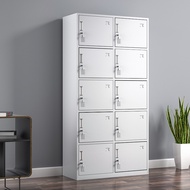 Ten Door Locker Tin Locker Storage Cabinet Storage Cabinet Employee Locker Locked Cabinet Gym Bathro