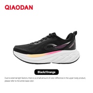 Qiaodan DS2 รองเท้าวิ่งสำหรับผู้หญิงรองเท้าวิ่ง กันกระแทกทนต่อการลื่นระบายอากาศได้ดี QXB022253211R