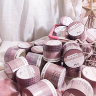 Plains & Grids Washi Tape - Artist Series Washi Tape Set collaboration with Shop Abbey Sy