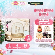 Kotex Night Cicada Super Thin Sanitary Napkins 28cm 6 pieces_Mochica