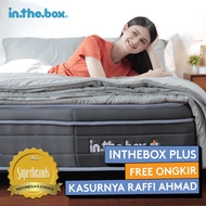 Kasur Spring Bed INTHEBOX PLUS (Plush Top) -  FREE Bantal  Ukuran 90x200, 100x200, 120x200, 140x200,