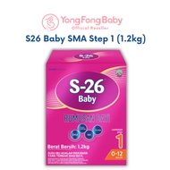 S26 Baby SMA Step 1 (1.2KG) | Babies 0-12 Months | Wyeth | S26 Pink Step 1 | Yong Fong Baby Melaka
