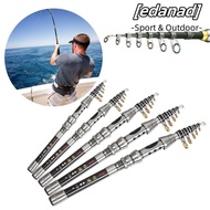 EDANAD Telescopic Fishing Rod Portable Travel Ultralight Carp Feeder