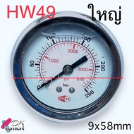 (2แบบ) เกจ เกย์น้ำมัน วัดแรงดัน Zinsano POLO Vip Blu / AR610 VIO / PR1301 อีตาลีแท้ ชนิดมีน้ำมัน อย่