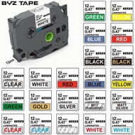 TZe231 tze231 6mm 9mm 12mm 18mm 24mm Compatible Brother Label Tape tze131 TZe631 TZe221 TZe241 Laminated Tape for P-Touch Label Printer PT-H110 PT-H107B PT-D210 PT-D450 PT-D600 Label Maker