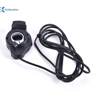 Kudosation 12V/24V/36V/48V/60V/72V Thumb Throttle Ebike With Battery Display Thumb Grip