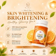 MIMY | ORIGINAL VITA C GLOW Serbuk Vitamin C + Pearl Powder Ekstrak Buah Oren 100% Natural